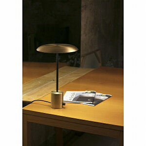 �yFARO�zHOSHI LED Satin gold and black table lamp FARO FA28387�y������s�z