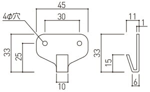 y_hz[NGCgztbN SK-FC-3 W45×D11×H33mm
