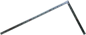 �Ȏړ��� �V���o�[ 1��6�� ���ʊp�� ���� H520×W260×D1.4mm 88g