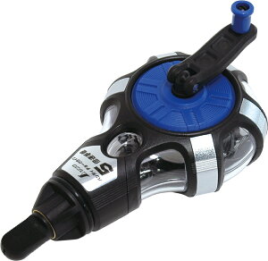 ハンディチョークライン 3倍速手巻 粉付3倍太糸 H165×W88×D58mm 162g ブルー