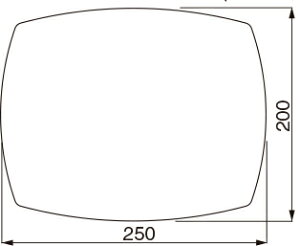 VN} TCv[gn NP-104A AN H200×W250×5mmiʁF1j