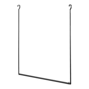 【ポイント5倍】【山崎実業】【TOWER】折り畳み伸縮物干し2段ハンガー タワー ホワイト ブラック 1291 1292 物干し 収納力 アップ 衣類ハンガー 洗濯物干し タワーシリーズ yamazaki