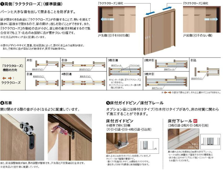 楽天市場】大建工業 イエリア 吊戸・片引 【00/U0デザイン 