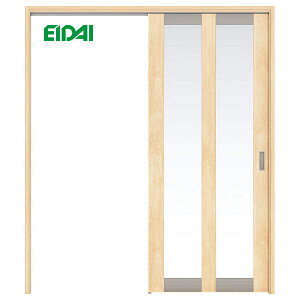 永大産業 片引き吊り戸セット 【デザインWM】固定枠/額縁調整枠(ケーシング枠)EIDAI Skism/スキスム 室内ドア 内装ドア 引戸