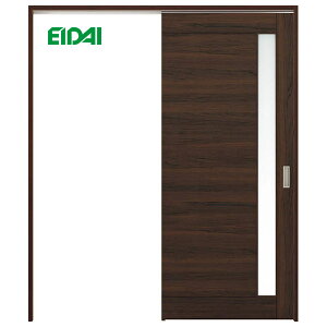 永大産業 片引き吊り戸セット 【デザイン6N】固定枠/額縁調整枠(ケーシング枠)EIDAI Skism/スキスム 室内ドア 内装ドア 引戸