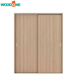 【法人様宛送料無料(※一部地域除く)】WOODONE(ウッドワン) ドレタス 引き違い戸(レールタイプ)【デザインB-IP】扉+引手+枠+敷居のセット