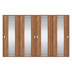 Panasonic VERITIS Y戸車引戸セット2間4枚引違い戸(Y6) デザインLD型枠納まり XMJE2LDDNY6●71□内装ドア 室内ドア 建具 パナソニック ベリティス