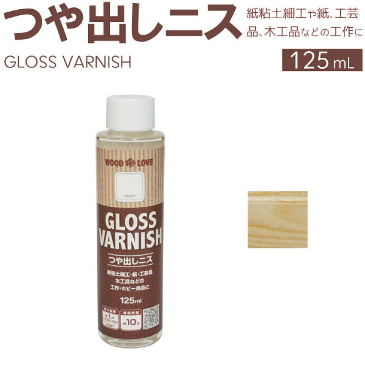 値下げ ニス 筆付 ねんど 紙粘土 作品 つやだし 工作 粘土 工芸 ニス切り付き 小学生 紙 木 デビカ ニス 紙粘土 スプレー ねんど ニススプレー 100ml 粘土 工作 作品 つやだし 紙 木 工芸 自由研究 デビカ