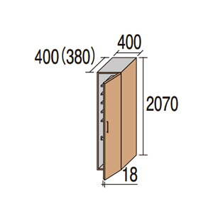 Panasonic xeBX ֎[ R|A g[jbg(H2070p) 1.5^(W400) tbg^b` P[
