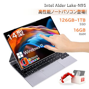 m[gp\R Vi Windows11 Officet 3in1PC ^b`XN[ 14C` 13 intel CPU N95  16GB SSD 256GB~1TB ݒς HDMI type-c XCh/Co[g^ tHDt WebJ wF 