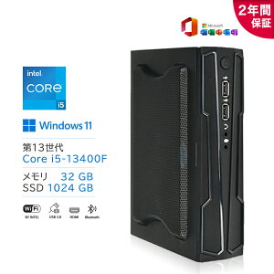 デスクトップパソコン office付き 新品 デスクトップPC Windows 11pro 初期設定済み 第13世代 インテル Core i3-12100 i5-12400F i5-13400F 8~32GB メモリ M.2NVMe SSD デスクトップパソコン BT5.2 WIFI6 USB3.0 安い 本体