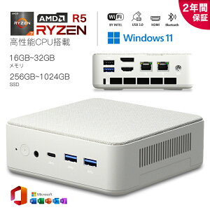 ~jPC Vi Windows11 Pro officety AMD Ryzen5 6600H ző4.50GHz DDR5 16/32GB RAM 256GB 512GB 1TB SSD 4K 3ʏo WiFi5/6 HDMI Type-C ^p\R ȃGl ItBX Q[~Opc minipc ݂pc zCg