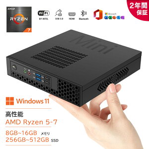 ~jPC fXNgbvp\R p\R Vi minipc Officet Windows11 AMD Ryzen3-4300U R5-4600H R7-6800H  8GB 16GB SSD 256GB 512GB fXNgbvPC HDMI   Q[ XybN {̂̂ 2025V