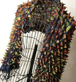 インド タッサーシルク絞り染めストール スカーフ ブルー系 レディース ファッション プレゼント アジアン 母の日 ポンチョ エスニック
