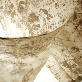 インド 薄手ウールプリントストール（スカーフ、マフラー、ショール） ベージュ ブラウン系 プレゼント アジアン 母の日 エスニック ポンチョ メンズ ネコポスOK