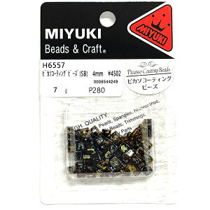 MIYUKI XNGAr[Y #4502 gp[Y sJ\R[eBO@4×4mm 7g ~Lr[Y H6557 r[Y