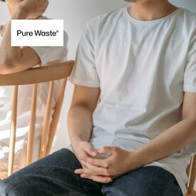 Pure Waste（ピュアウェイスト） メンズ Tシャツ ジャパンフィット フィンランド発 北欧 ベーシックアパレル 100％リサイクル生地 リサイクルコットン