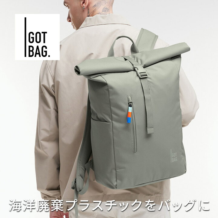 楽天市場】GOTBAG ゴッドバッグ ROLLTOP EASY ロールトップ バック 
