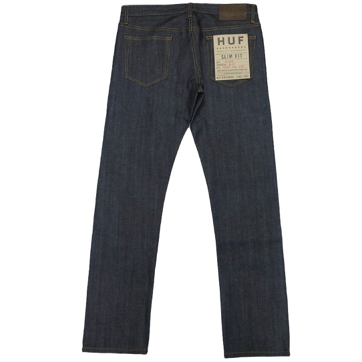 楽天市場】HUF ハフSLIM / STRAIGHT DENIM PANT [2色](デニムパンツ 