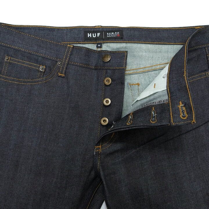 楽天市場】HUF ハフSLIM / STRAIGHT DENIM PANT [2色](デニムパンツ 