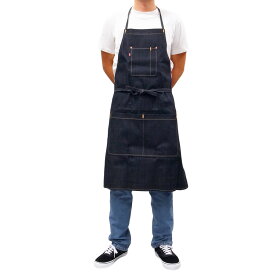 LEVI'S リーバイスDENIM APRON　[LICFFC56](デニム ジーンズ エプロン 前掛け 料理 クッキング 割烹着 作業着 DIY ポケット メンズ レディース ユニセックス ブルー 青 インディゴ )