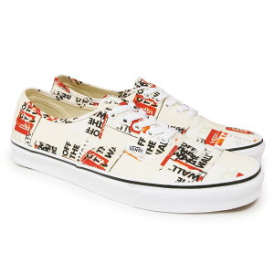 VANS oYAUTHENTIC@[ (PACKING TAPE) BLANC DE BLANC/TRUE WHITE](@Y I[ZeBbN G Xj[J[ V[Y C Y fB[X jZbNX US USAKi)