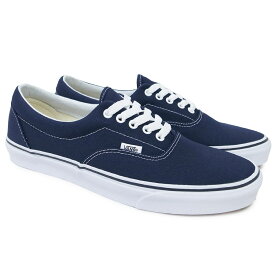 VANS バンズERA　[NAVY](ヴァンズ エラ メンズ レディース スニーカー シューズ 靴 定番 青 ブルー ネイビー US USA規格 定番 ロングセラー)