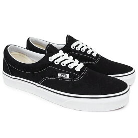 VANS バンズERA　[BLACK](ヴァンズ エラ メンズ レディース スニーカー シューズ 靴 定番 ロングセラー 黒 ブラック US USA規格 )