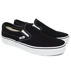VANS oYCLASSIC SLIP-ON@[BLACK](@Y Xb| Y Xj[J[ V[Y C  ubN  OZ[)