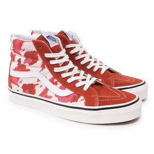 VANS oYSK8-HI 38 DX@[ (ANAHEIM FACTORY)CAMO/RED](@Y XP[gnC HI TOP nCgbv Y Xj[J[ V[Y C AinCRNV bh   ~^[ J Z[)