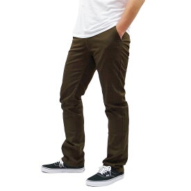 BRIXTON ブリクストンRESERVE CHINO PANT　[BROWN](チノパンツ スタンダードフィット ストレート ストレッチ スケート メンズ オリーブ ブラウン 茶色 )