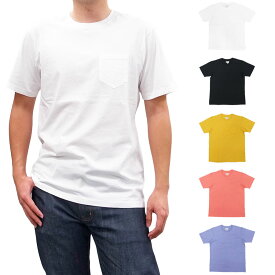 BANKS バンクスPRIMARY POCKET TEE　[5色](半袖ポケットTシャツ メンズ レディース ユニセックス サーフ系 サーフィン オーガニックコットン カットソー シンプル 柄なし 無地 黒 ブラック 白 ホワイト パープル 赤 レッド イエロー 黄色)