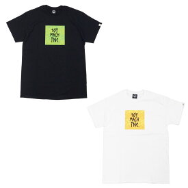 TOY MACHINE トイマシーンLINE MONSTER BOX PRINT S/S TEE　[2色](半袖Tシャツ ストリート スケート SB メンズ レディーズ ユニセックス 黒 ブラック ホワイト 白 カットソー)