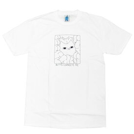 LEON レオンLEON KARSSEN BOO TEE　[WHITE](半袖 Tシャツ クルーネック 猫 ねこ CAT カットソー メンズ レディース ユニセックス ホワイト 白)