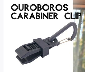 GF 公式 ウロボロスクリップ OUROBOROS カラビナ キャンプ 便利 グッズ 道具 テント 強力 頑丈 便利 オリーブ カーキ ブラック タープクリップ テントクリップ シートクリップ カラナビ アウトドア キャンプ用品 おしゃれ アウトドア用品 キャンプグッズ