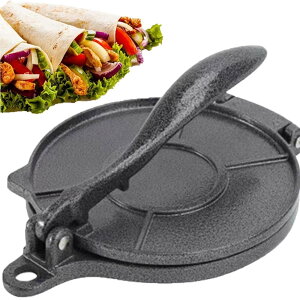 トルティーヤプレス タコス プレス機 表面が滑らかで 洗浄が簡単 自家製トルティーヤパイ 調理具 パスタマシン キッチンガジェット ベーキングキッチンカフェ用 丈夫で長持ちする 延長ハ
