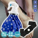 氷嚢 スプレー付き 熱中症対策 冷却グッズ アイシングバッグ 氷嚢 霧吹き 大口径 水漏れ防止 冷却用 アイスバッグ ミ…