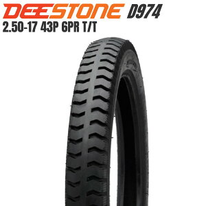 DEESTONE fB[Xg[ ֗p ChgbhHD D974 2.50-17 6PR `[u^CviTTjO㌓p X[p[Ju ^C