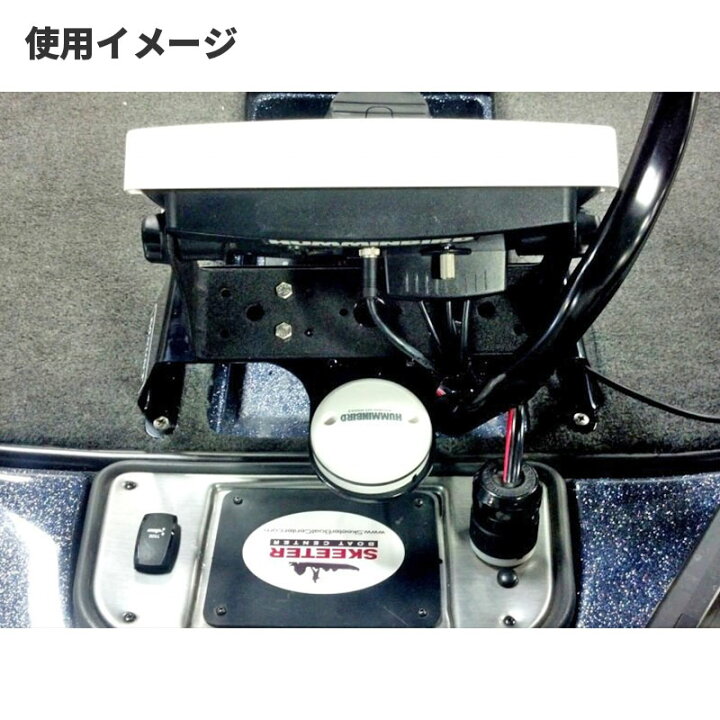 楽天市場】Dek-It 魚探マウント シングル 22.5度角 アルミ製 GPS 