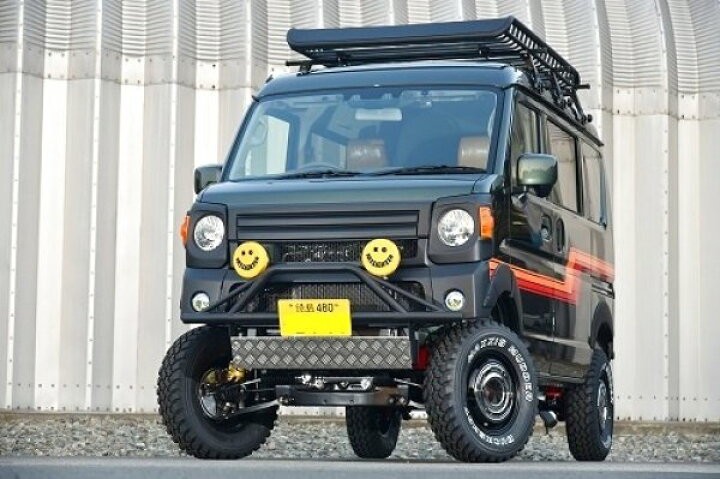 楽天市場】エブリイDA17 4インチリフトアップキット : アウトクラス 