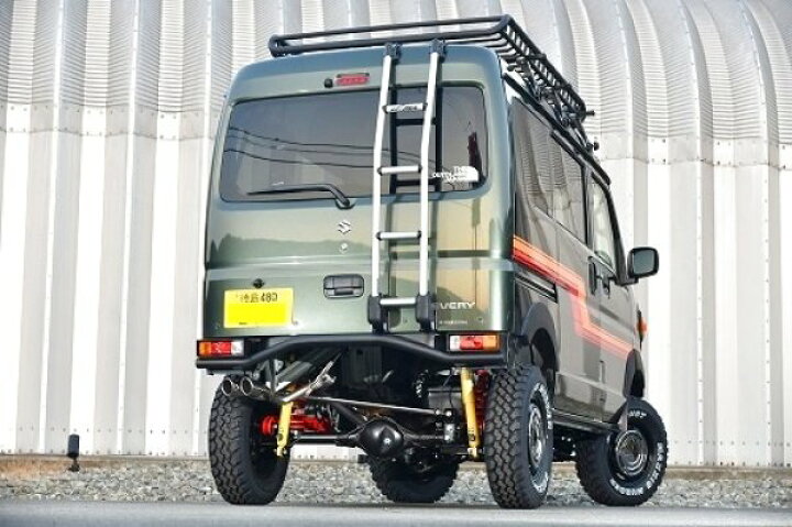 楽天市場】エブリイDA17 4インチリフトアップキット : アウトクラス 