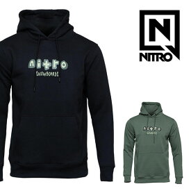 送料無料 長袖 パーカー NITRO ナイトロ メンズ QUIVER PO HOODIE プルオーバー フーディ メンズ レディース ユニセックス スノーボード スノボ 紳士 男性 婦人 女性 2023-2024冬新作 25%off