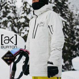 送料無料 スノーボードウェア バートン BURTON ak GORE-TEX Velocity Anorak Jacket メンズ ジャケット アノラック ゴアテックス スノボ スノーボード 2023-2024冬新作 10%off