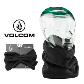 ゆうパケット発送！ 送料無料 ネックウォーマー VOLCOM ボルコム ユニセックス REMOVABLE NECKBAND 防寒 ネックゲイター NECK WARMER ブラック スノーボード スノボ スキー アウトドア 通勤 通学 自転車 j5552403 2023-2024冬新作 20%off