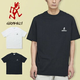 ゆうパケット発送！ 送料無料 グラミチ Tシャツ GRAMICCI メンズ ONE POINT LOGO TEE シャツ オーバーサイズ プリント 半袖Tシャツ アウトドア カジュアル 大きいサイズ G4SU-T096 2024春夏新作