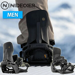  NIDECKER iCfbJ[ XebvC oCfBO SUPERMATIC CARBON X[p[}`bN J[{ Y Xm[{[h Xm{ BINDING rfBO Xm[ {Ki 2025-2026~V 25-26 2