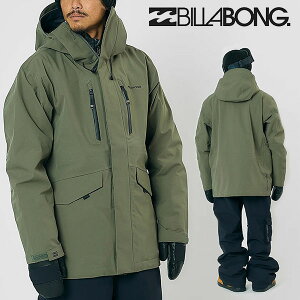 送料無料 スノーボードウェア BILLABONG ビラボン メンズ 3L POWSURF JACKET パーカー ジャケット スノボウェア スノーウエア スノーボード スノボ スキー ウェア 2025-2026冬新作 25-26 25/26