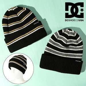�䂤�p�P�b�g�Ή��\�I �j�b�g�X DC Shoes �f�B�[�V�[ �V���[�Y RETRO BORDER BEANIE �����Y �܂�Ԃ� �^�O�t�� �r�[�j�[ �X�q �j�b�g�L���b�v �X�P�[�g�{�[�h �X�P�{�[ �X�m�[�{�[�h �X�m�{ �X�L�[