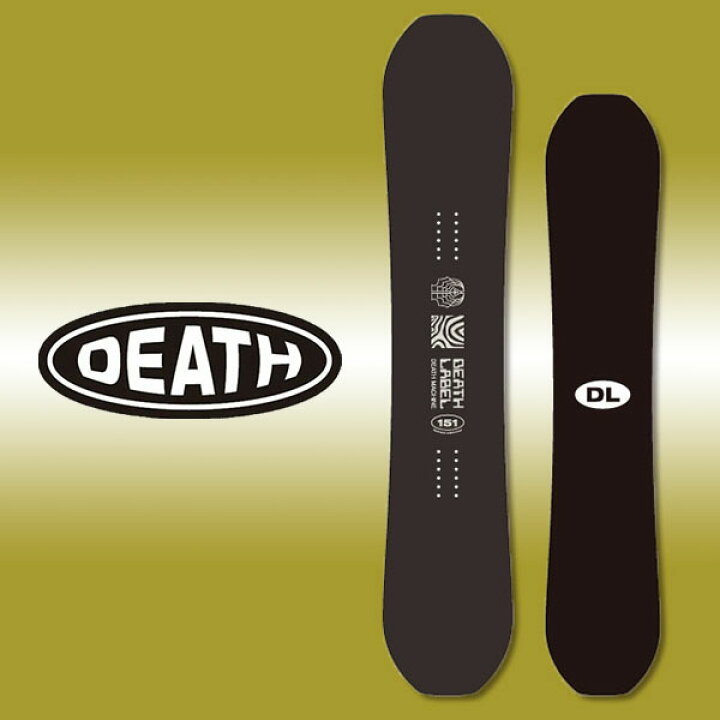 楽天市場】送料無料 スノー ボード 板 DEATH LABEL デスレーベル DEATH 