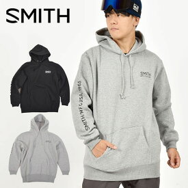 送料無料 パーカー SMITH スミス ISSUE HOODIE プルオーバー パーカー 袖ロゴ メンズ レディース ユニセックス フーディ スエット スウェット プルオーバー スノボ スノーボード 日本正規品 21%off